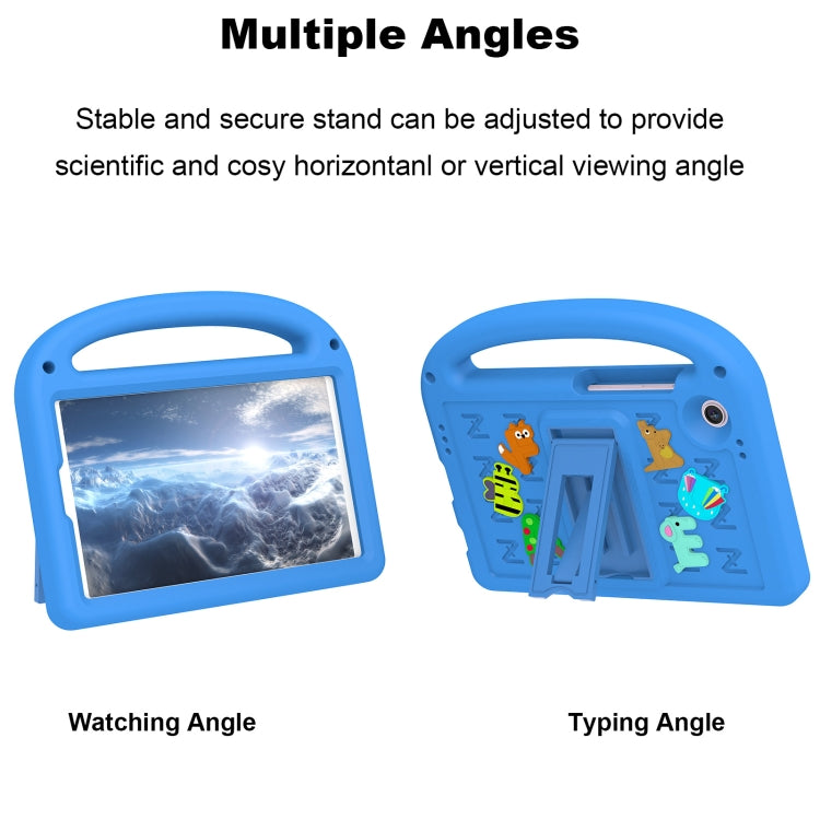 For Samsung Galaxy Tab A11 / A9 Cartoon Sparrow EVA Shockproof Tablet Case(Blue) by bashfashion