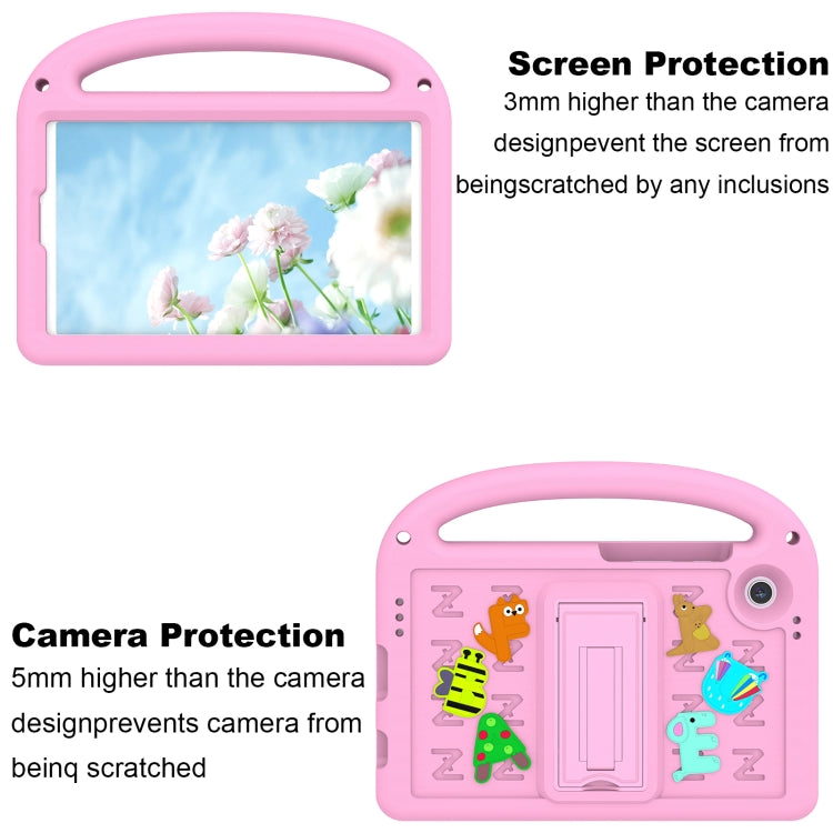 For Samsung Galaxy Tab A11 / A9 Cartoon Sparrow EVA Shockproof Tablet Case(Pink) by bashfashion