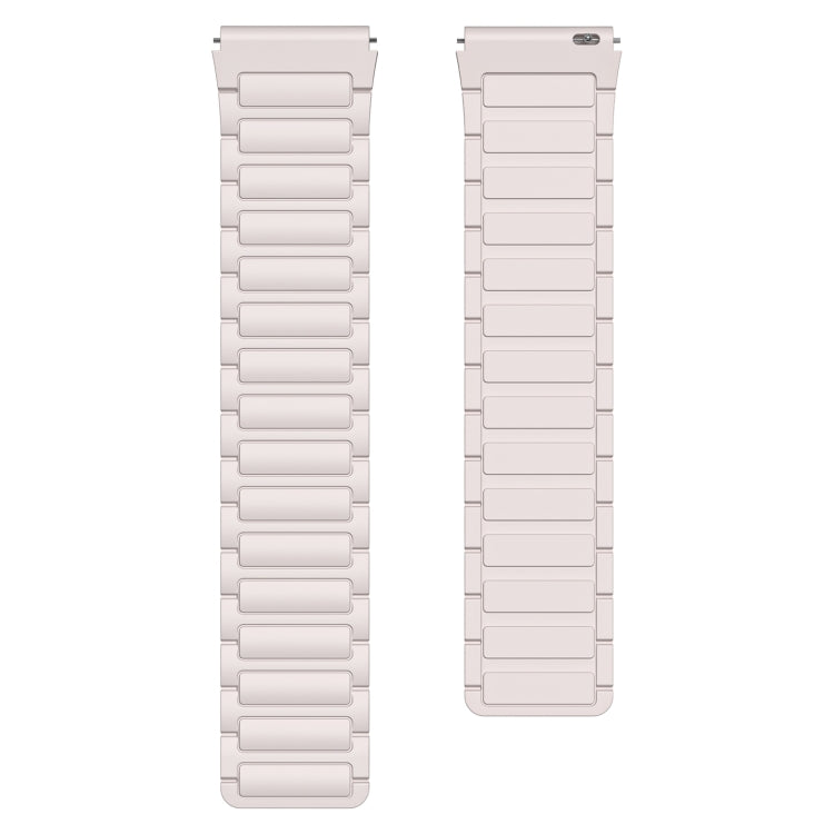 For Honor Watch GS 3i 22mm I-shaped Magnetic Silicone Watch Band(Starlight) by bashfashion