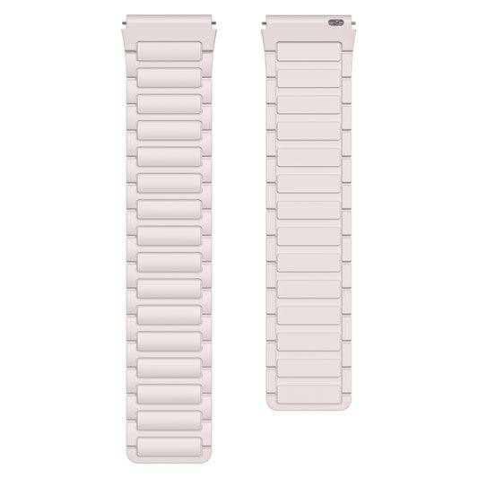 For Amazfit Watch GTR 4 22mm I-shaped Magnetic Silicone Watch Band(Starlight) by bashfashion