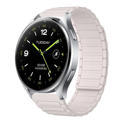 For Xiaomi Watch 2 22mm I-shaped Magnetic Silicone Watch Band(Starlight) by bashfashion