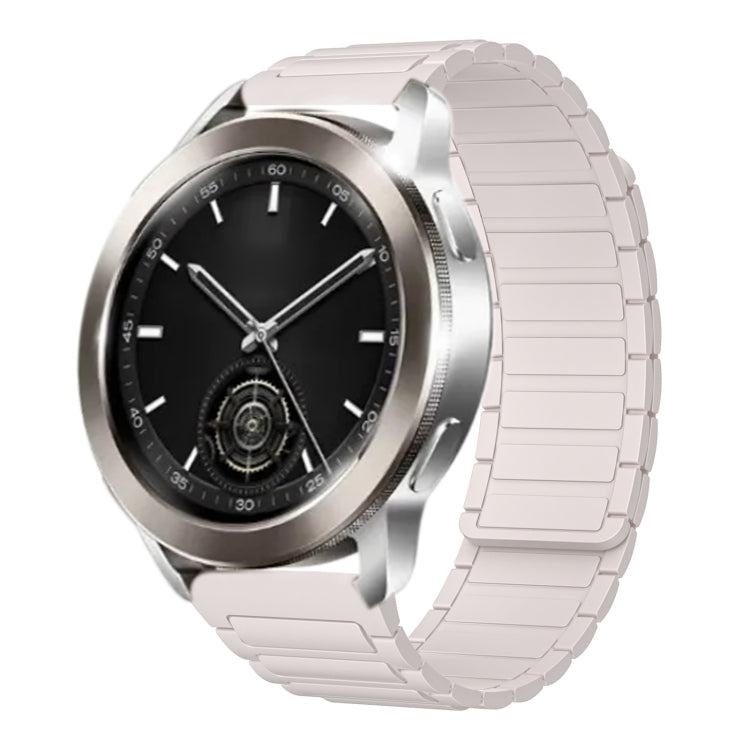 For Xiaomi Watch S3 22mm I-shaped Magnetic Silicone Watch Band(Starlight) by bashfashion