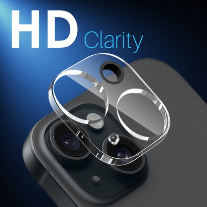 For iPhone 15 / 15 Plus NORTHJO Camera Lens Protector 3D HD Tempered Glass Film(Clear) by NORTHJO