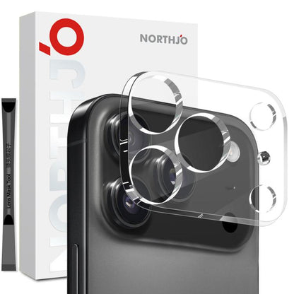 For iPhone 17 Pro NORTHJO Camera Lens Protector 3D HD Tempered Glass Film(Clear) by NORTHJO