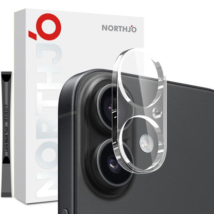 For iPhone 17 NORTHJO Camera Lens Protector 3D HD Tempered Glass Film(Clear) by NORTHJO