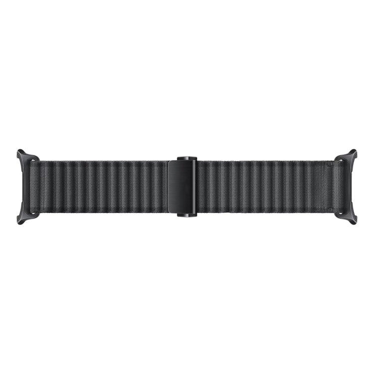 For Apple Watch Ultra 2 49mm Off Road Magnetic Buckle Braided Nylon Watch Band(Dark Gray) by bashfashion