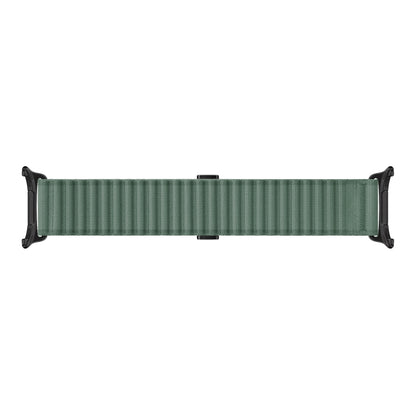 For Apple Watch Series 6 40mm Off Road Magnetic Buckle Braided Nylon Watch Band(Army Green) by bashfashion