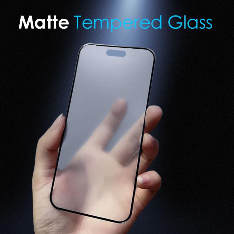 For iPhone Air NORTHJO Matte Silkscreen Anti-Fingerprint Tempered Glass Film by NORTHJO