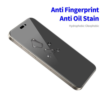 For iPhone 15 Pro ENKAY Hat-Prince 28 Degree Anti-peeping Privacy Tempered Glass Film by ENKAY