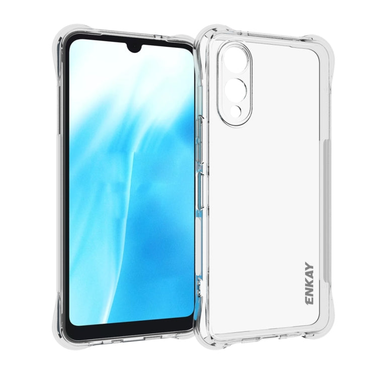 For Fujitsu Arrows We2 / F-52E ENKAY Clear TPU Shockproof Anti-slip Phone Case by ENKAY