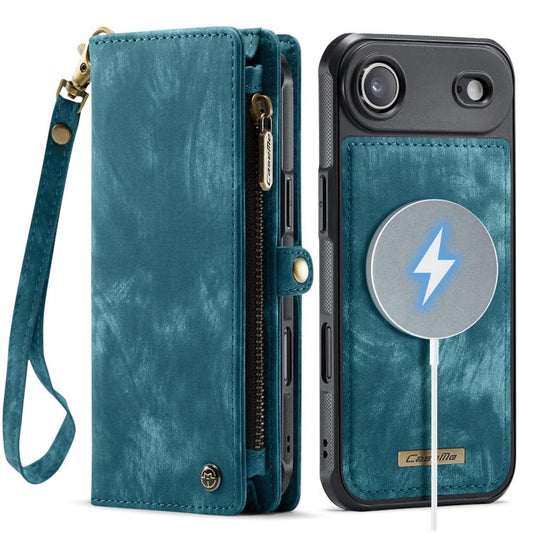 For iPhone Air CaseMe 008 Detachable Multifunctional Leather Phone Case(Blue) by CaseMe