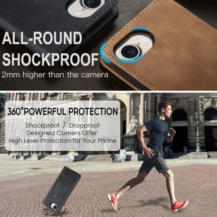 For iPhone 16e CaseMe 013 Multifunctional Horizontal Flip Leather Phone Case(Black) by CaseMe