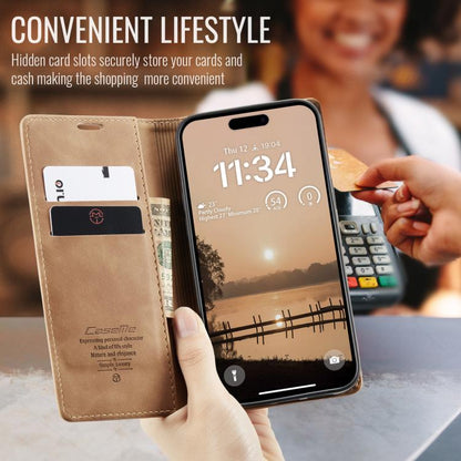 For iPhone 17 Pro Max CaseMe 013 Multifunctional Horizontal Flip Leather Phone Case(Brown) by CaseMe