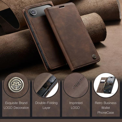 For iPhone Air CaseMe 013 Multifunctional Horizontal Flip Leather Phone Case(Coffee) by CaseMe