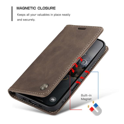 For iPhone Air CaseMe 013 Multifunctional Horizontal Flip Leather Phone Case(Coffee) by CaseMe