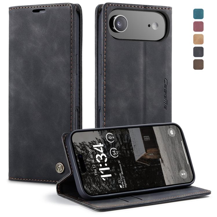 For iPhone Air CaseMe 013 Multifunctional Horizontal Flip Leather Phone Case(Black) by CaseMe