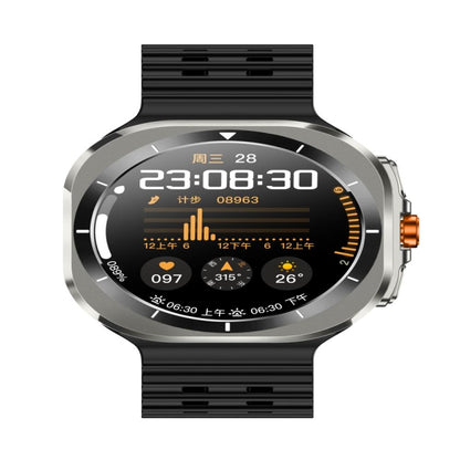 Z7 Ultra 1.46 inch Color Screen Smart Watch, Support Bluetooth Call / Health Monitoring(Black) by bashfashion