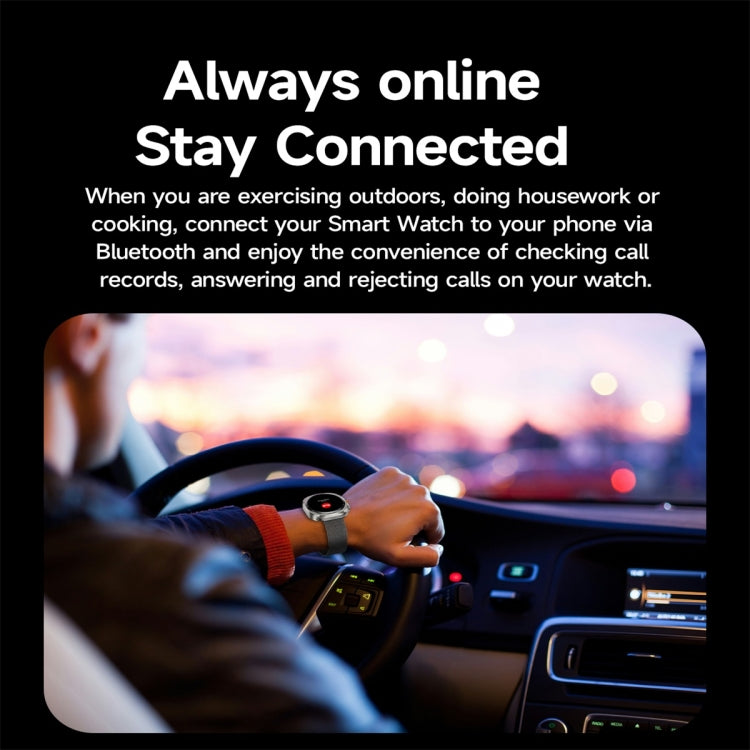 Z7 Ultra 1.46 inch Color Screen Smart Watch, Support Bluetooth Call / Health Monitoring(Black) by bashfashion