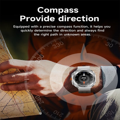 Z7 Ultra 1.46 inch Color Screen Smart Watch, Support Bluetooth Call / Health Monitoring(Black) by bashfashion