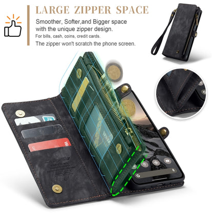 For Google Pixel 9 Pro XL CaseMe 008 Detachable Multifunctional Leather Phone Case(Black) by CaseMe