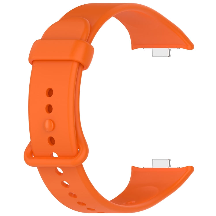 For Redmi Watch 4 Butterfly Color Buckle Silicone Watch Band(Orange) by bashfashion