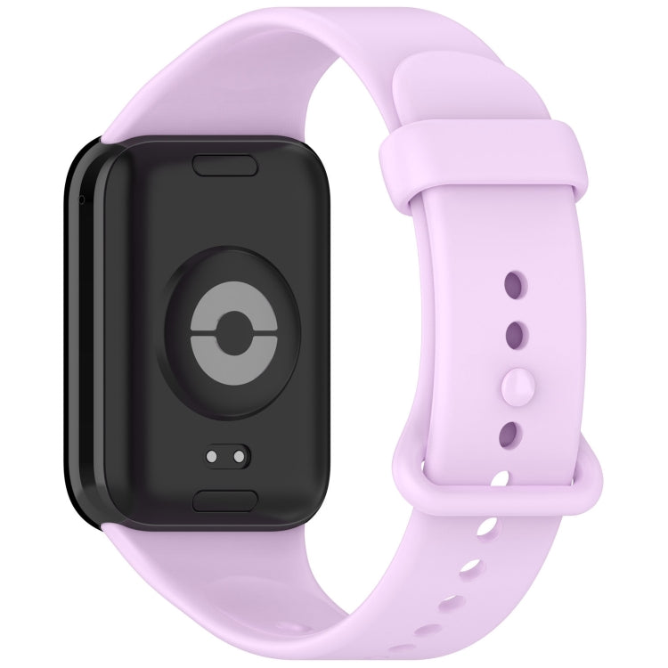 For Redmi Watch 4 Butterfly Color Buckle Silicone Watch Band(Lilac) by bashfashion
