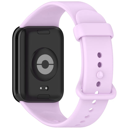 For Redmi Watch 4 Butterfly Color Buckle Silicone Watch Band(Lilac) by bashfashion