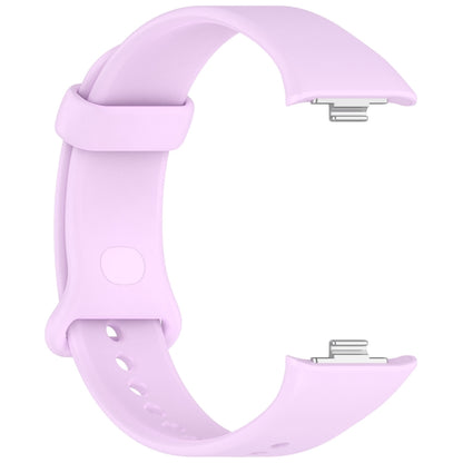 For Redmi Watch 4 Butterfly Color Buckle Silicone Watch Band(Lilac) by bashfashion
