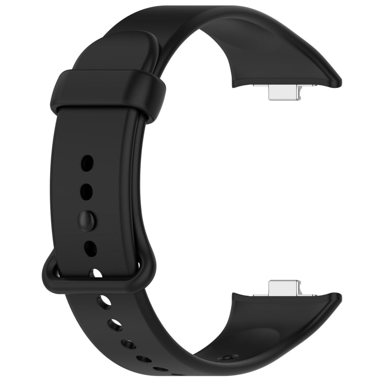 For Redmi Watch 4 Butterfly Color Buckle Silicone Watch Band(Black) by bashfashion