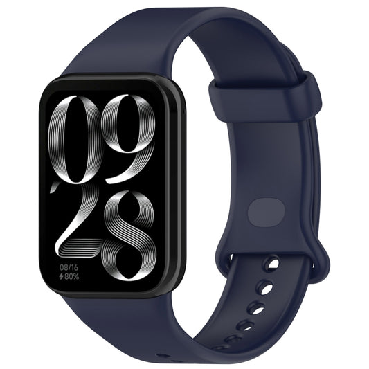 For Redmi Watch 4 Butterfly Color Buckle Silicone Watch Band(Dark Blue) by bashfashion