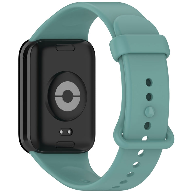 For Redmi Watch 4 Butterfly Color Buckle Silicone Watch Band(Pine Green) by bashfashion