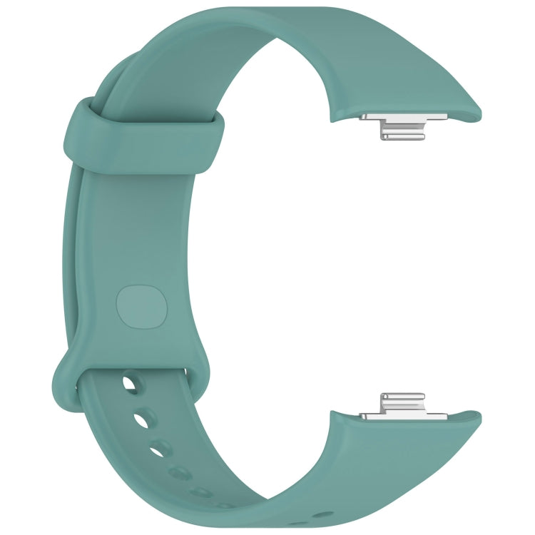 For Redmi Watch 4 Butterfly Color Buckle Silicone Watch Band(Pine Green) by bashfashion