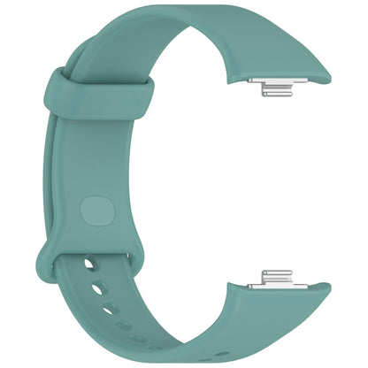 For Redmi Watch 4 Butterfly Color Buckle Silicone Watch Band(Pine Green) by bashfashion