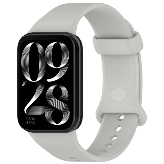 For Redmi Watch 4 Butterfly Color Buckle Silicone Watch Band(Gray) by bashfashion