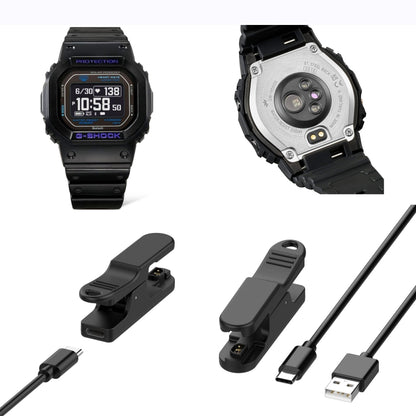 For Casio Watch G-SHOCK GBD-H2000 USB Interface Smart Watch Charging Cable Charging Clip by bashfashion