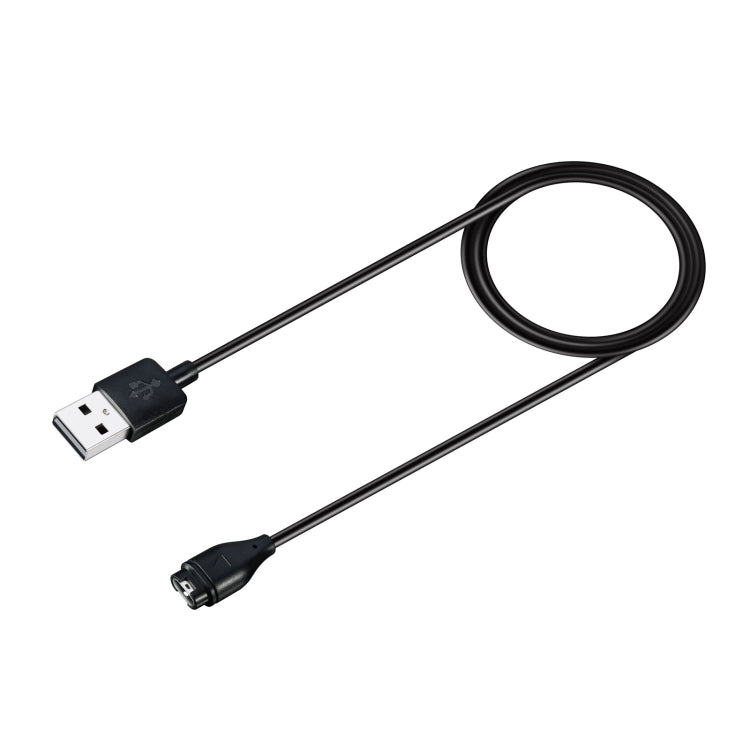 For Garmin Fenix 8 AMOLED / Vivoactive 6 USB Interface Smart Watch Charging Cable, Length: 1m(Black) by bashfashion