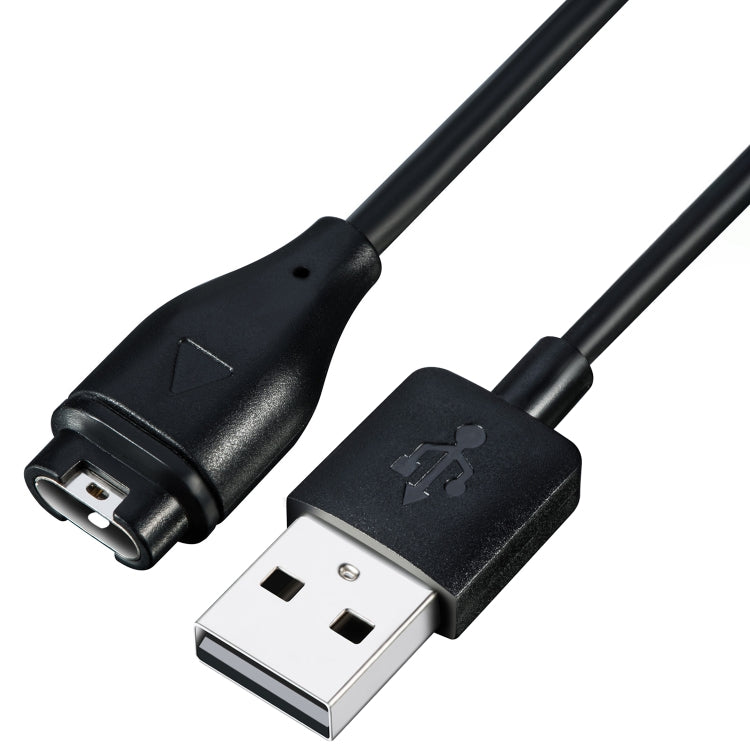 For Garmin Fenix 8 AMOLED / Vivoactive 6 USB Interface Smart Watch Charging Cable, Length: 1m(Black) by bashfashion