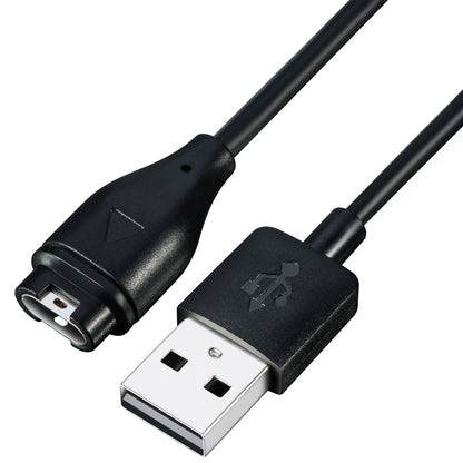 For Garmin Fenix 8 AMOLED / Vivoactive 6 USB Interface Smart Watch Charging Cable, Length: 1m(Black) by bashfashion