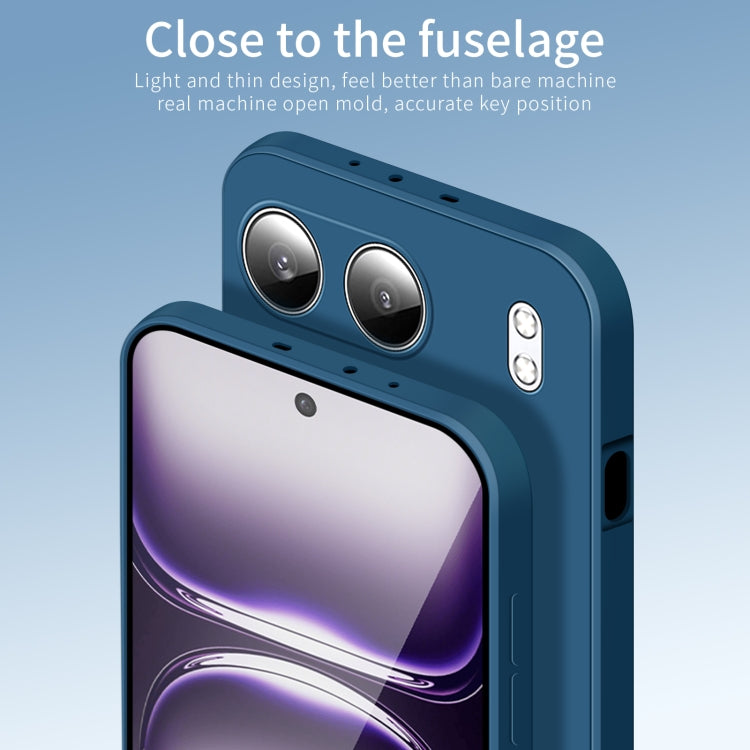 For OnePlus Nord 4 PINWUYO Sense Series Liquid Silicone TPU Phone Case(Blue) by PINWUYO