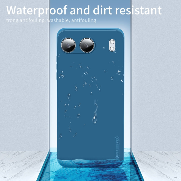 For OnePlus Nord 4 PINWUYO Sense Series Liquid Silicone TPU Phone Case(Blue) by PINWUYO