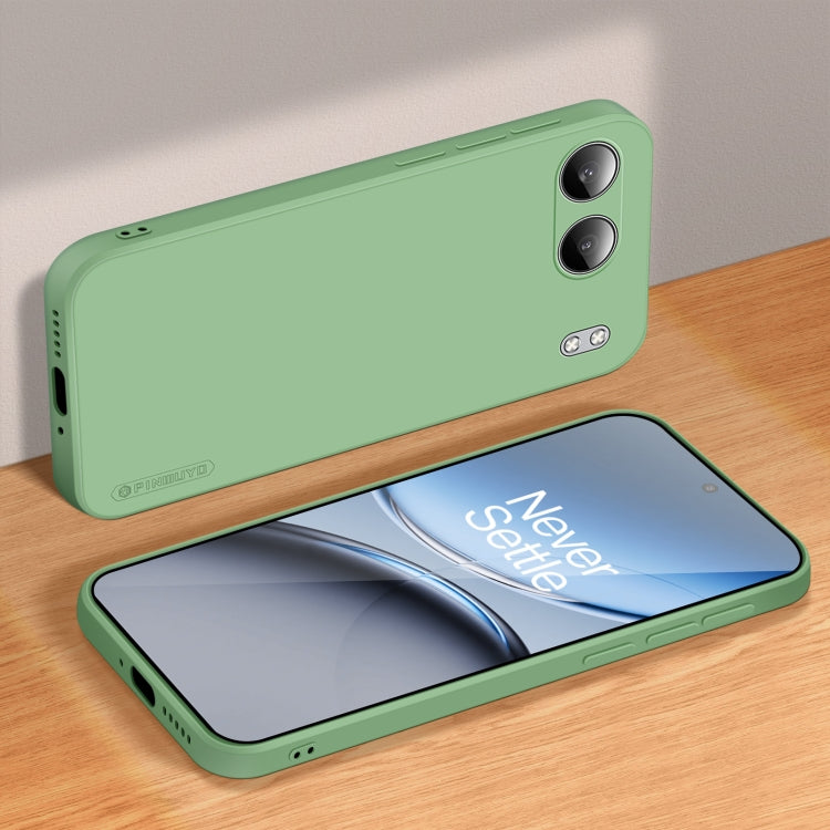 For OnePlus Nord 4 PINWUYO Sense Series Liquid Silicone TPU Phone Case(Green) by PINWUYO