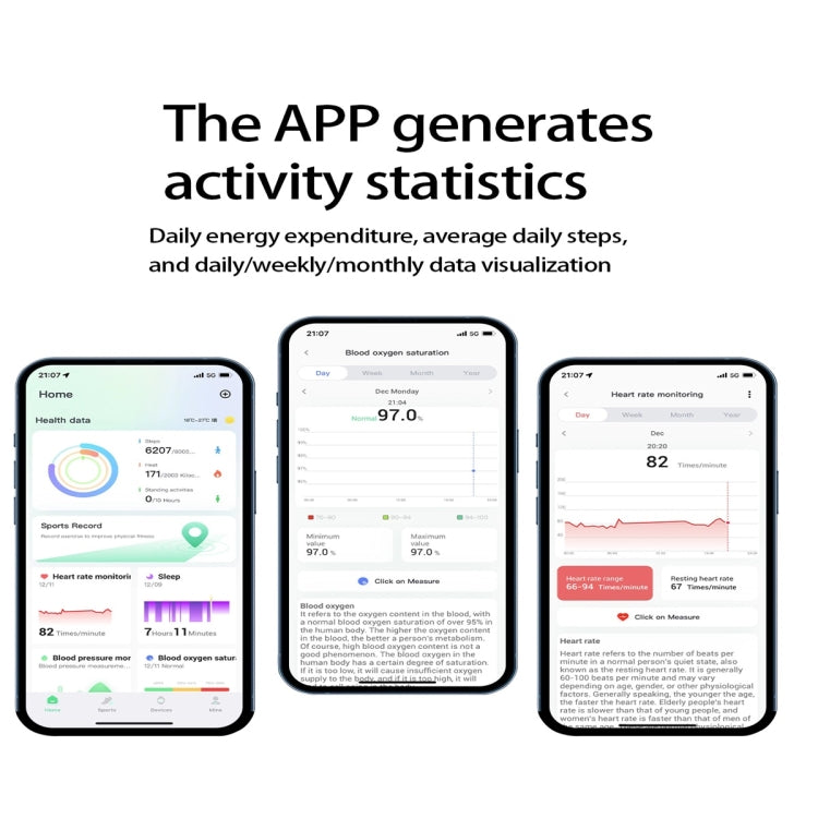 R5 SIZE 11 Smart Ring, Support Health Monitoring / Multiple Sports Modes(Silver) by bashfashion