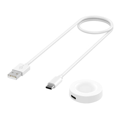 For Huawei Watch GT5 Pro 42mm USB Interface Split Type Smart Watch Charging Cable, Length: 1m(White) by bashfashion