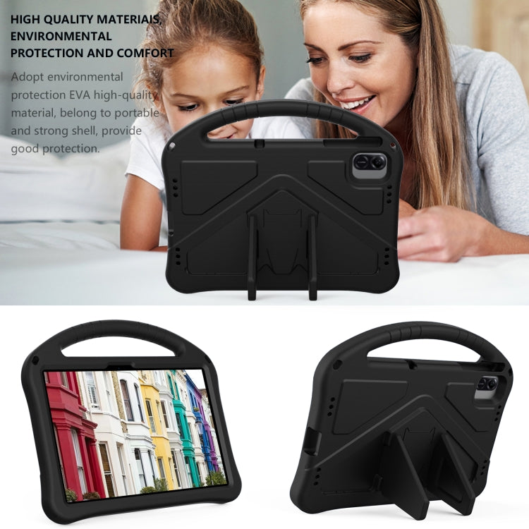 For Infinix XPad 11 inch 2024 EVA Shockproof Tablet Case with Holder(Black) by bashfashion