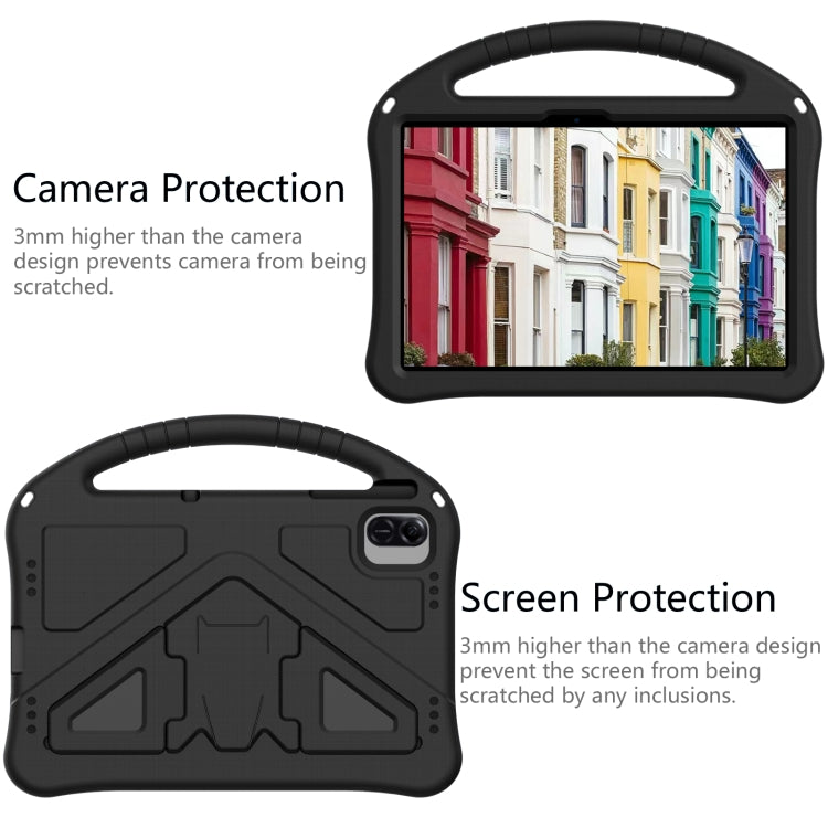 For Infinix XPad 11 inch 2024 EVA Shockproof Tablet Case with Holder(Black) by bashfashion