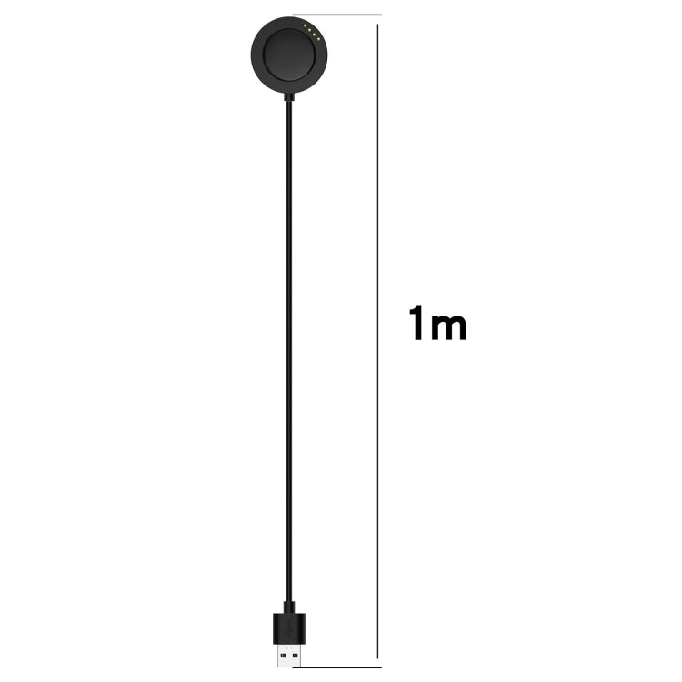 For Xiaomi Watch S4 Sport USB Interface Integrated Smart Watch Magnetic Charging Cable, Length: 1m(Black) by bashfashion