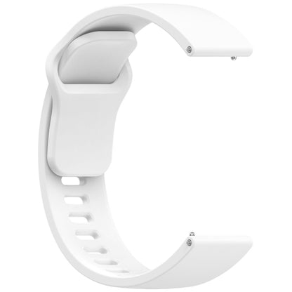 For Redmi Watch 5 Active Youth Version Solid Color Quick Release Silicone Watch Band(White) by bashfashion