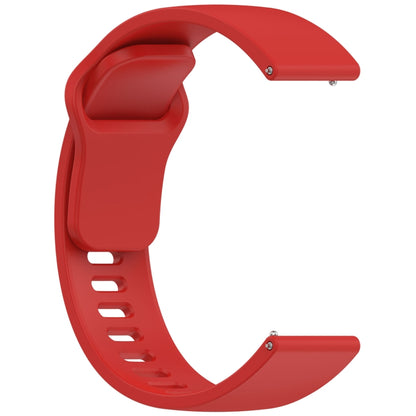 For Redmi Watch 5 Active Youth Version Solid Color Quick Release Silicone Watch Band(Red) by bashfashion
