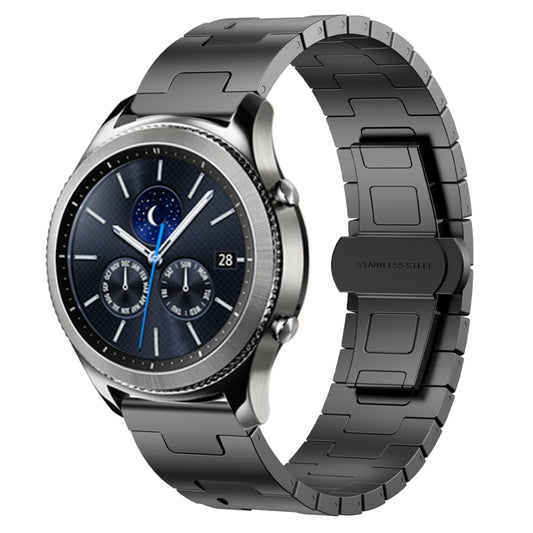 For Samsung Galaxy Gear S3 Classic Titanium Alloy 22mm Metal Watch Band(Titanium Color) by bashfashion