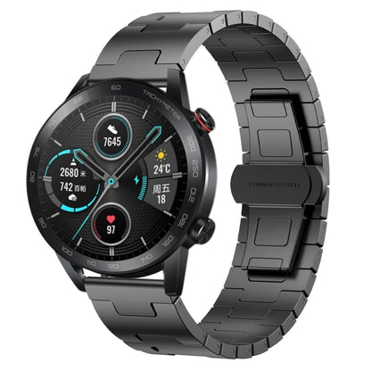 For Honor Magic Watch 2 46mm Titanium Alloy 22mm Metal Watch Band(Titanium Color) by bashfashion